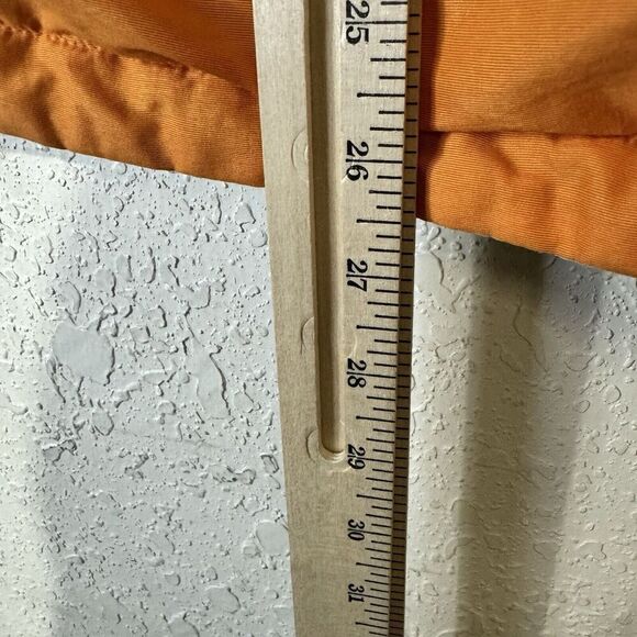 Snozu Performance Women's Size Large Jacket Orange Fleece Lined Hooded Coat EUC - Picture 9 of 12